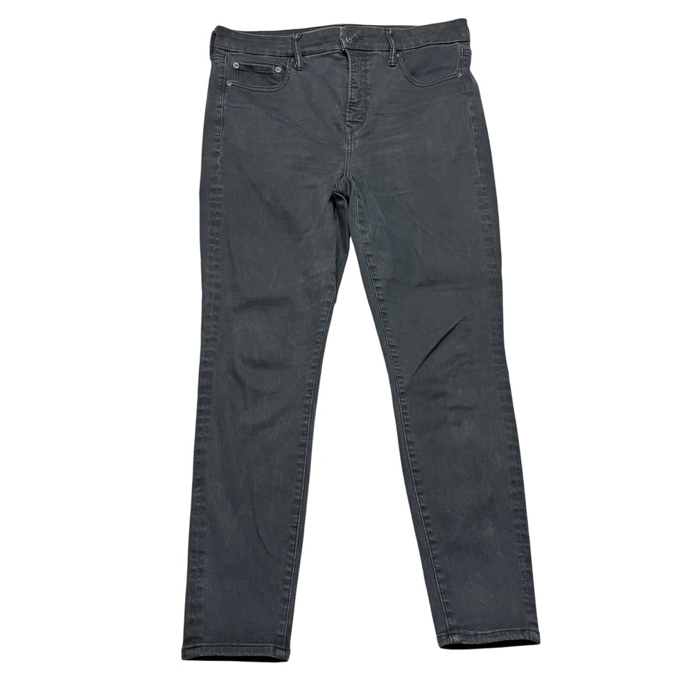 American Eagle Jeans Womens 14 Gray Hi-Rise Jegging Ne(x)t Level Premium Stretch